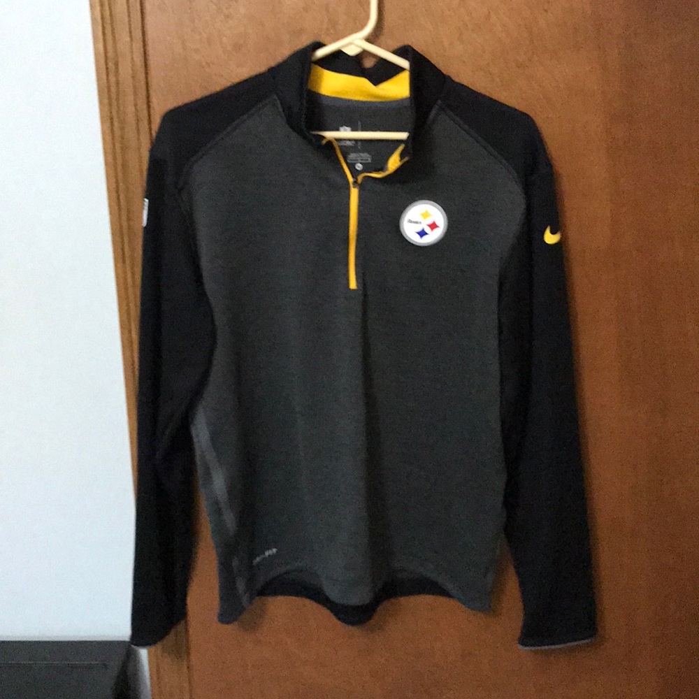 Pittsburgh Steelers 1/4 Zip Nike Pullover